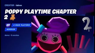 Poppy Playtime Chapter 2 in Fortnite Creative Full Walkthrough  Code 481725294439 [upl. by Piane]