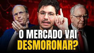 🚨 O MERCADO VAI DESMORONAR BLACKROCK E BUFFET VENDENDO [upl. by Alauqahs403]