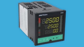 Gefran 2500 Series Process Controller [upl. by Ingaborg368]