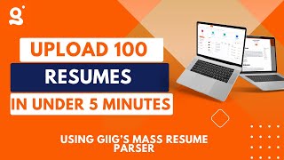 Upload 100 CVs In Under 5 Minutes Using A Resume Parser [upl. by Arny]