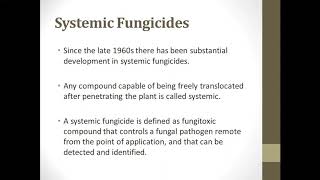 FUNDAMENTALS OF PLANT PATHOLOGY  CLASSIFICATION OF FUNGICIDE Part4 [upl. by Nodearb922]