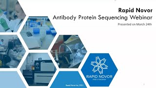 Leveraging Polyclonal Antibody Sequencing in Therapeutics Development Pipelines [upl. by Auhsoj315]