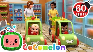 Shopping Cart Song  Colorful CoComelon Nursery Rhymes  Sing Along Songs for Kids [upl. by Garald]