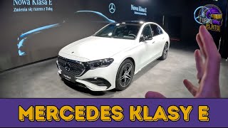 Mercedesbenz klasa E Fejkowe tłumiki małe silniki ale sporo klasy i dużo ekranów [upl. by Bibah811]