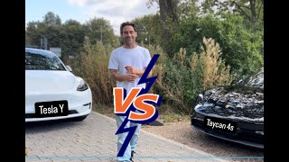 Tesla vs Porsche [upl. by Sommers142]