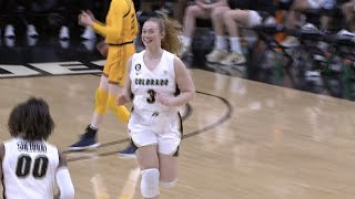 Frida Formanns career game leads the way in Buffs win over Cal [upl. by Lokim]