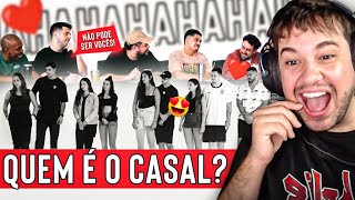 QUEM É O CASAL  React Aqueles Caras [upl. by Ainosal]