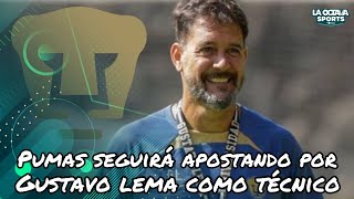 EN VIVO  PUMAS SEGUIRÁ APOSTANDO POR GUSTAVO LEMA COMO TÉCNICO  LA OCTAVA SPORTS [upl. by Noeruat]