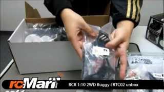 RCR 110 2WD Electronic RC Buggy Unboxing RTC02 [upl. by Lilybelle]