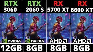 RTX 3060 VS RTX 2060 S VS RX 5700 VS RX 6600 XT  IN 2023 [upl. by Arbua33]