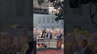 Looks like College Gameday was a hit at Cal Berkeley [upl. by Josephine]