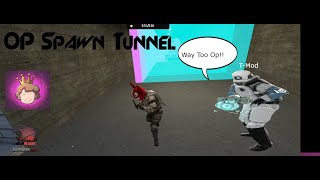 iBuyBases  OP Spawn Tunnel Base  GMOD DARKRP [upl. by Romona]