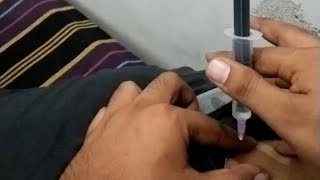 GIRL INJECTION VLOG ll INTRAMUSCULAR INJECTION VLOG ll BUTTOCKS INJECTION VLOG ll INJECTION VLOG ll [upl. by Ialda231]