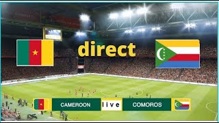 Cameroun vs Comores Coupe dAfrique des Nations en direct pes 2013 [upl. by Rossen]