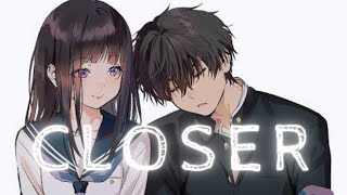 Closer  hyouka AMV Closerchainsmokers ft Halsey  infinite AMV [upl. by Akkimat]