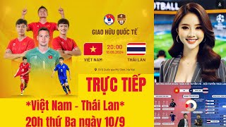 🔴 Live Trực Tiếp Viêt Nam  Thái Lan 20h 10 thang 9  bóng đá [upl. by Assirrec456]