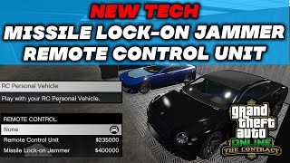 GTA 5 Online NEW Imani TECH for CARS Missile Lockon Jammer  REMOTE CONTROL UNIT  HOW TO USE [upl. by Nimajnab]