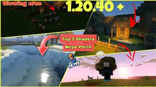 Top 5 Shaders For Mcpe Patch version  Mcpe Op Shaders [upl. by Secnarf378]