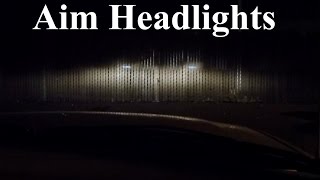 How to Adjust Align and Aim Headlights and Fog Lights PERFECTLY [upl. by Abbate113]