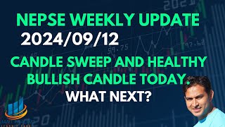 Nepse Weekly Update healthy Bullish Candle today what shall we do20240912 nepse sharemarket [upl. by Tonnie]