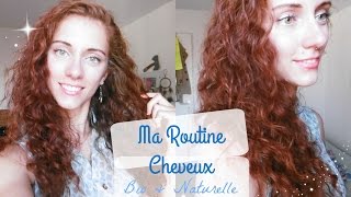 ❥ Nouvelle Routine Cheveux ❥ BIO boucles sans chaleur don de cheveux [upl. by Brantley]