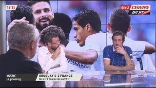 DEBRIEF URUGUAY  FRANCE 02 QUART DE FINALE COUPE DU MONDE RUSSIE 2018 [upl. by Christiane]