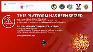 Nemesis Dark Web Market Gets Seized by German Federal Police [upl. by Stutsman]