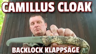 ✔ CAMILLUS CLOAK ☆ EDC Klappsäge ☆ EDC Folding Saw German Language [upl. by Octavus]