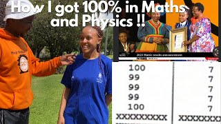 How I got 100 in Maths and Physics 7 distinctions [upl. by Seppala]