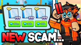 😡🤑 This SCAMMER MADE 112 BILLION GEMS From This New Scam Method In Pet Simulator 99 [upl. by Farland769]