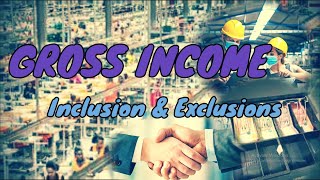 Gross Income Inclusion and Exclusions [upl. by Okram511]