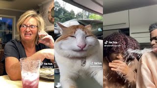 FUNNIEST TIKTOK FACE FILTER CHALLENGE VIDEOS Try Not To LAUGH [upl. by Hildy]