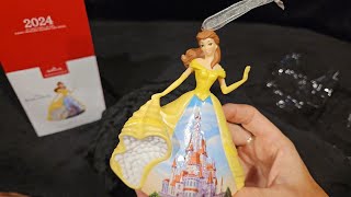 2024 Belle Disney Princess Celebration Hallmark Keepsake Ornament [upl. by Anayet]