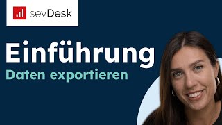 Einführung in sevdesk  8 Daten exportieren [upl. by Sheelagh]