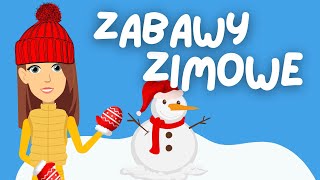 EduKredka – BEZPIECZNE ZABAWY  FERIE ZIMOWE  Film edukacyjny [upl. by Airbma]