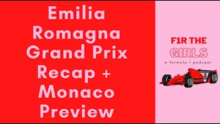 Emilia Romagna Grand Prix Recap  Monaco Grand Prix Preview [upl. by Feil]