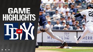 Rays vs Yankees Game Highlights 72124  MLB Highlights [upl. by Leunamne237]