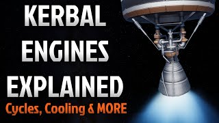 Explaining all KSP rocket engines Real life cycles cooling amp MORE [upl. by Love]