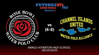 20230624 16U Rose Bowl vs Channel Island United 68 2023 Futures Super Finals Game 4 [upl. by Dumm]