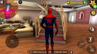 Scary Teacher 3D  Playing as Spiderman in Miss T House New Chapter Android Gameplay [upl. by Weiser]