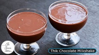 Thick Cold Chocolate Milkshake  Hersheys Style Chocolate Milkshake Recipe  The Terrace Kitchen [upl. by Wilone59]