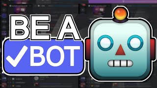 How to Become a FAKE Bot on DISCORD with the Verified TAG [upl. by Xirdnek641]