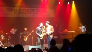 MONOPHONICS  Saxophone solo Concert live BEN LONCLE SOUL  La Rockhal [upl. by Loriner369]