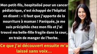 Mon petitfils hospitalisé pour un cancer pédiatrique sest échappé de lhôpital en disant [upl. by Kurys]