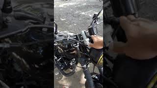 Modified Scrambler Motoposh pinoy 155 to Scrambler  Tracker [upl. by Bocyaj464]