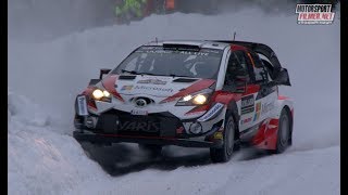 WRC Rally Sweden 2018  Motorsportfilmernet [upl. by Sudnac]