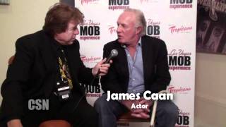 James Caan Celebrity Interview at The MOB Experience by Pete Allman [upl. by Davidde]