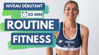 Routine FITNESS Débutant 🏋🏼‍♀️ 20 MIN FULL BODY [upl. by Zannini]