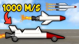 SLOWEST to FASTEST Rockets in Spaceflight Simulator [upl. by Cuttler961]