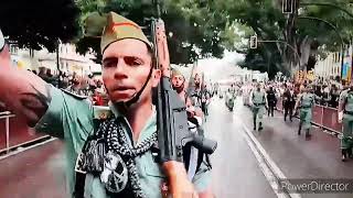 SEMANA SANTA MÁLAGA 2024LEGIONARIOS CANTANDO EL NOVIO DE LA MUERTECRISTO DE LA BUENA MUERTE [upl. by Guibert579]